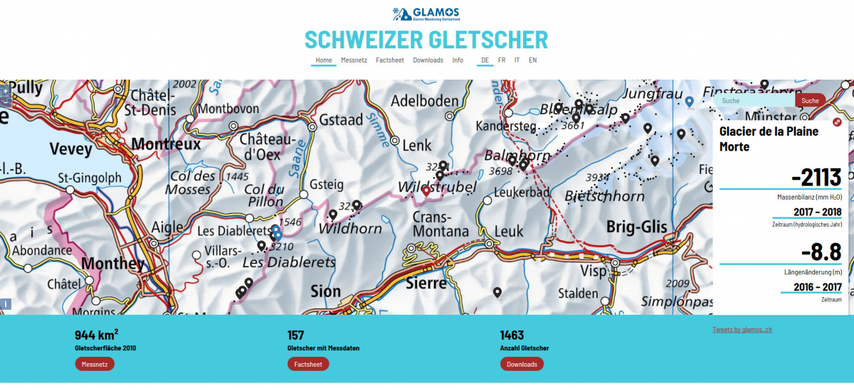 Release der GLAMOS-Webplattform